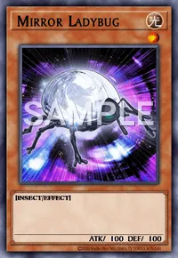 Mirror Ladybug, Yu-Gi-Oh! card, LIGHT