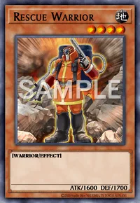 Rescue Warrior, Yu-Gi-Oh! card, EARTH