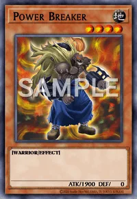Power Breaker, Yu-Gi-Oh! card, EARTH