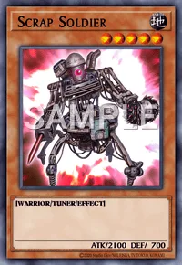 Scrap Soldier, Yu-Gi-Oh! card, EARTH