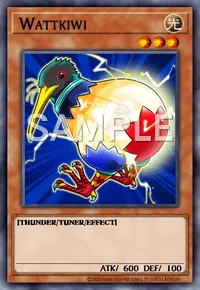 Wattkiwi, Yu-Gi-Oh! card, LIGHT
