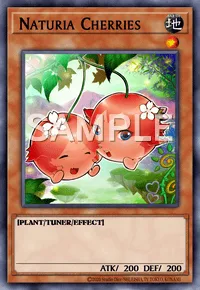 Naturia Cherries, Yu-Gi-Oh! card, EARTH