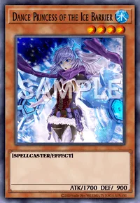 Dance Princess of the Ice Barrier, Yu-Gi-Oh! card, WATER
