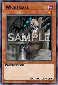 Wightmare, Yu-Gi-Oh! card, DARK