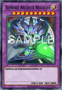 Supreme Arcanite Magician, Yu-Gi-Oh! card, LIGHT