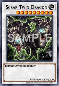 Scrap Twin Dragon, Yu-Gi-Oh! card, EARTH