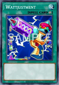 Wattjustment, Yu-Gi-Oh! card, SPELL