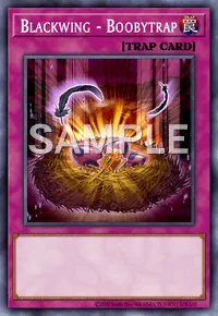 Blackwing - Boobytrap, Yu-Gi-Oh! card, TRAP