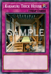Karakuri Trick House, Yu-Gi-Oh! card, TRAP