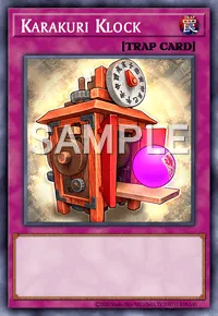 Karakuri Klock, Yu-Gi-Oh! card, TRAP