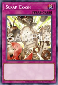 Scrap Crash, Yu-Gi-Oh! card, TRAP