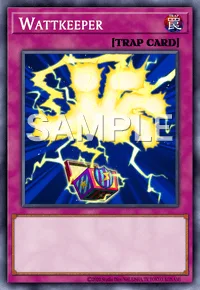 Wattkeeper, Yu-Gi-Oh! card, TRAP
