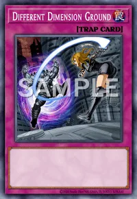 Different Dimension Ground, Yu-Gi-Oh! card, TRAP