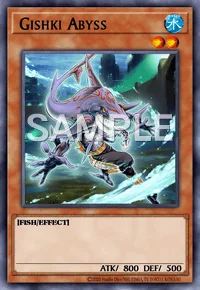 Gishki Abyss, Yu-Gi-Oh! card, WATER