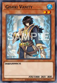 Gishki Vanity, Yu-Gi-Oh! card, WATER