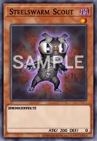 Steelswarm Scout, Yu-Gi-Oh! card, DARK