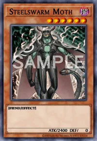 Steelswarm Moth, Yu-Gi-Oh! card, DARK