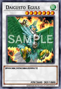 Daigusto Eguls, Yu-Gi-Oh! card, WIND