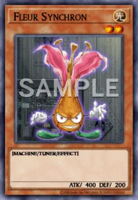 Fleur Synchron, Yu-Gi-Oh! card, LIGHT