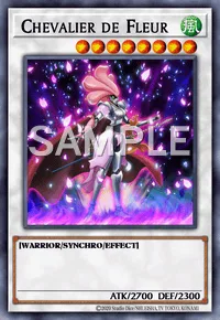 Chevalier de Fleur, Yu-Gi-Oh! card, WIND