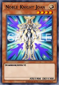 Noble Knight Joan, Yu-Gi-Oh! card, LIGHT
