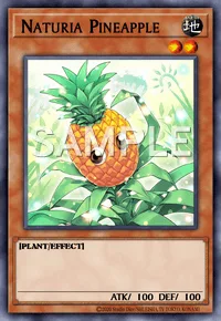 Naturia Pineapple, Yu-Gi-Oh! card, EARTH
