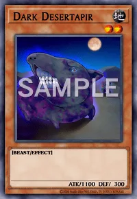 Dark Desertapir, Yu-Gi-Oh! card, EARTH