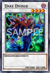 Dark Diviner, Yu-Gi-Oh! card, DARK