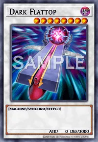 Dark Flattop, Yu-Gi-Oh! card, DARK