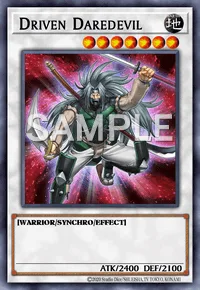 Driven Daredevil, Yu-Gi-Oh! card, EARTH