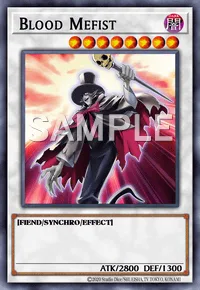 Blood Mefist, Yu-Gi-Oh! card, DARK