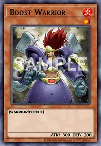 Boost Warrior, Yu-Gi-Oh! card, FIRE