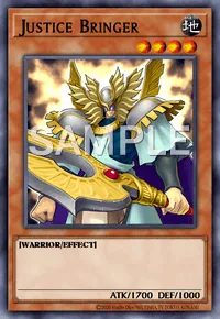Justice Bringer, Yu-Gi-Oh! card, EARTH