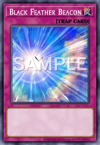 Black Feather Beacon, Yu-Gi-Oh! card, TRAP