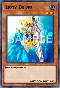 Lefty Driver, Yu-Gi-Oh! card, EARTH
