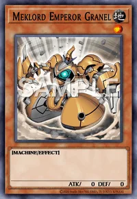 Meklord Emperor Granel, Yu-Gi-Oh! card, EARTH