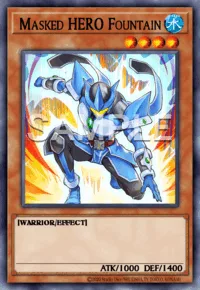 Masked HERO Fountain, Yu-Gi-Oh! card, WATER