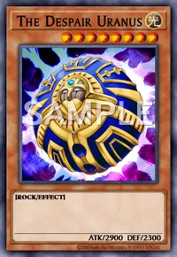 The Despair Uranus, Yu-Gi-Oh! card, LIGHT