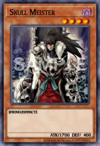 Skull Meister, Yu-Gi-Oh! card, DARK