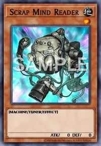 Scrap Mind Reader, Yu-Gi-Oh! card, EARTH
