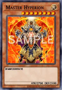 Master Hyperion, Yu-Gi-Oh! card, LIGHT