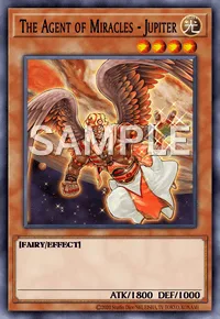 The Agent of Miracles - Jupiter, Yu-Gi-Oh! card, LIGHT