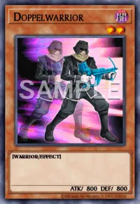 Doppelwarrior, Yu-Gi-Oh! card, DARK