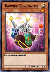Barrier Resonator, Yu-Gi-Oh! card, LIGHT