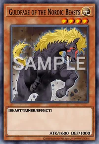 Guldfaxe of the Nordic Beasts, Yu-Gi-Oh! card, LIGHT