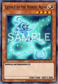 Ljosalf of the Nordic Alfar, Yu-Gi-Oh! card, LIGHT