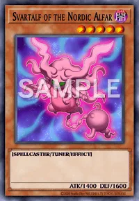 Svartalf of the Nordic Alfar, Yu-Gi-Oh! card, DARK