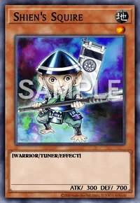 Shien's Squire, Yu-Gi-Oh! card, EARTH