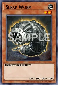 Scrap Worm, Yu-Gi-Oh! card, EARTH