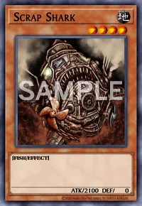 Scrap Shark, Yu-Gi-Oh! card, EARTH